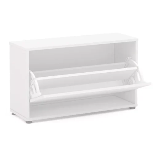 Compact Shoe Rack Cabinet: Sleek Storage for 10 Pairs - Image 5