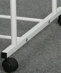 Double Rail Clothes Rack with Shoe Storage