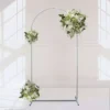 Elegant 2x1m Metal Wedding Arch