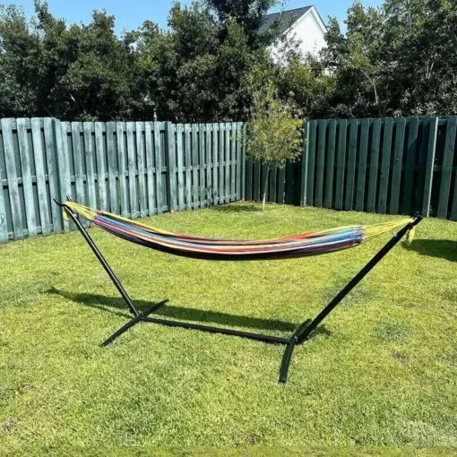 Luxurious Double Hammock with Stand - Image 3