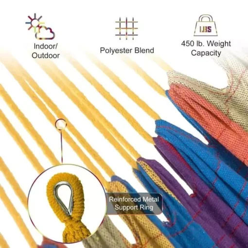Luxurious Double Hammock with Stand - Image 4