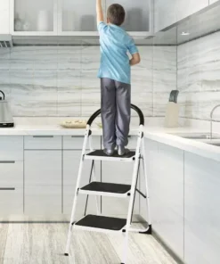 Heavy Duty 3-Step Ladder