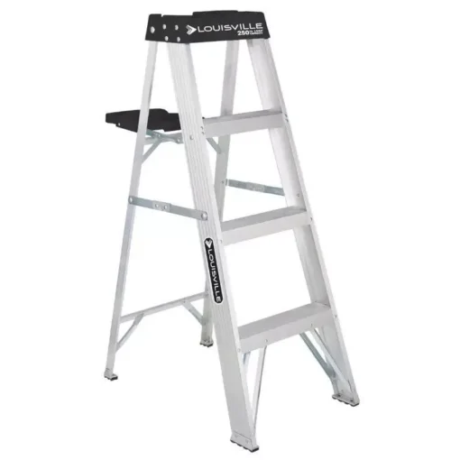 4′ Folding Aluminum Step Ladder