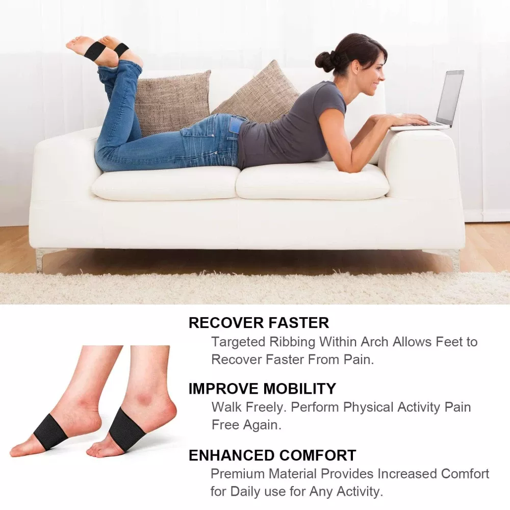 Copper Ion Compression Arch Sleeves