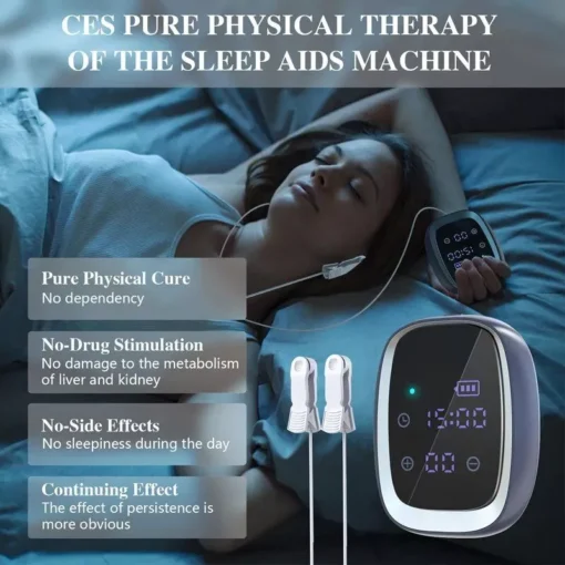 Revolutionary Sleep & Anxiety Relief CES Therapy Device - Image 3