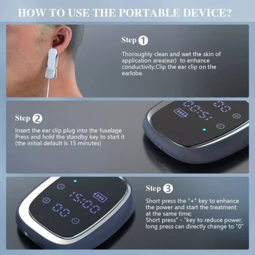 Revolutionary Sleep & Anxiety Relief CES Therapy Device - Image 5