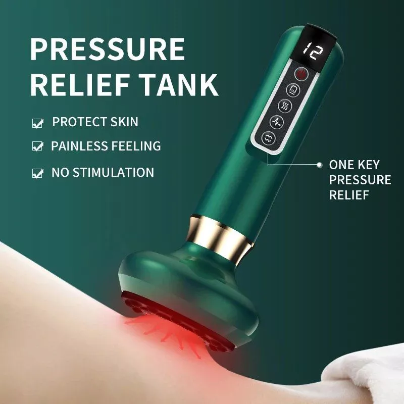 Electric Infrared Heat Massage & Cupping Therapy Device