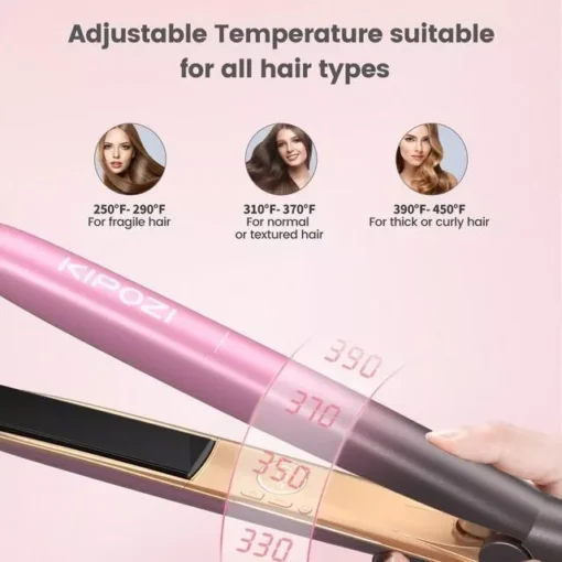 2-in-1 Hair Straightener & Curler - Image 6