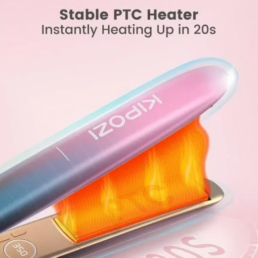 2-in-1 Hair Straightener & Curler - Image 5
