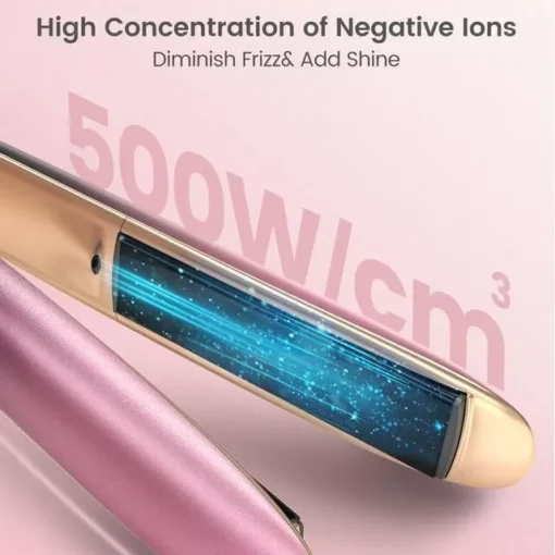 2-in-1 Hair Straightener & Curler - Image 4