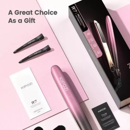 2-in-1 Hair Straightener & Curler - Image 3