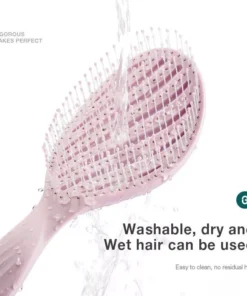 Hollow Out Hair Brush Scalp Massage Comb