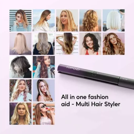 Luxury 2-in-1 Hair Straightener and Curling Iron with Nano Titanium Technology - Image 5