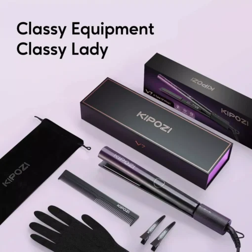 Luxury 2-in-1 Hair Straightener and Curling Iron with Nano Titanium Technology - Image 6