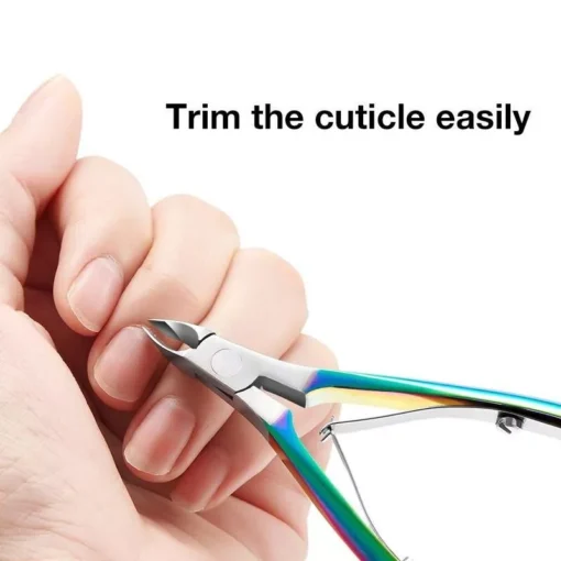 Premium Titanium Plated Cuticle Nippers - Image 2