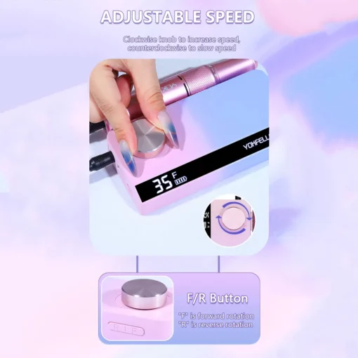 Rechargeable Nail Drill Manicure Machine - Image 5