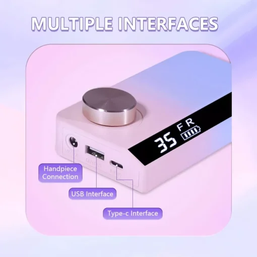 Rechargeable Nail Drill Manicure Machine - Image 7