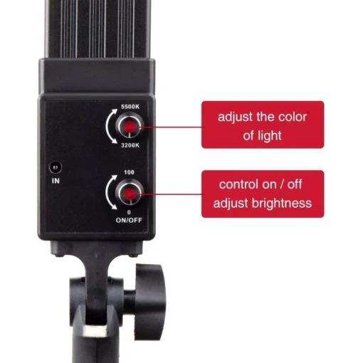 Adjustable Bi-Color LED Studio Lighting Kit - Image 6