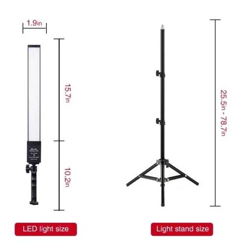 Adjustable Bi-Color LED Studio Lighting Kit - Image 5