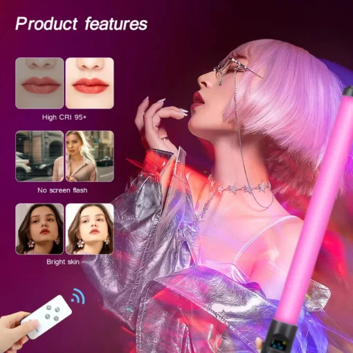 Ultimate RGB Light Stick Wand with Tripod - Image 8