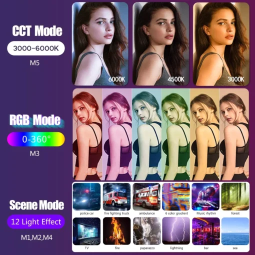 Ultimate RGB Light Stick Wand with Tripod - Image 7