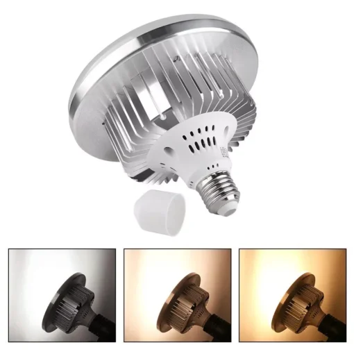 Adjustable LED Photography Light Bulb - Image 2