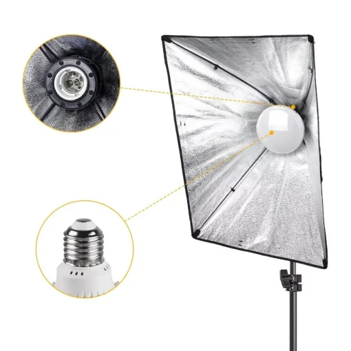 Adjustable LED Photography Light Bulb - Image 6