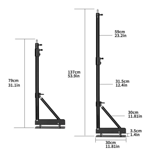 Versatile Wall Mount Boom Arm for Photography Studio - Image 7