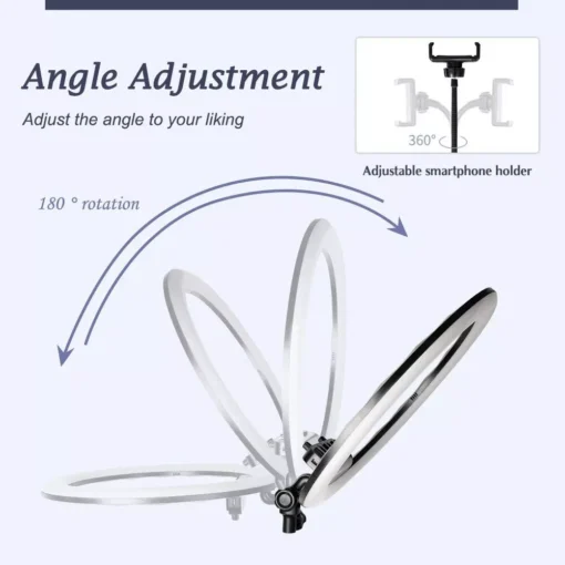 18-inch Bi-Color LED Ring Light - Image 8