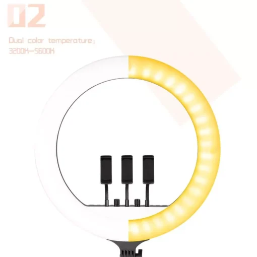 18-inch Bi-Color LED Ring Light - Image 4