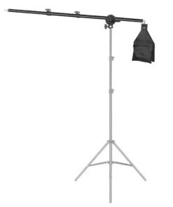 Professional Telescopic Boom Arm Light Stand with Sandbag for Studio Lighting