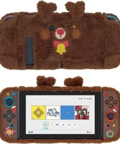 Christmas Theme Cute Plush Protective Case for Nintendo Switch and Joy-Con