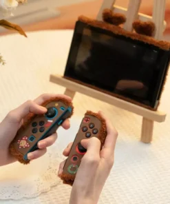 Christmas Theme Cute Plush Protective Case for Nintendo Switch and Joy-Con