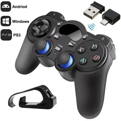 Universal 2.4G Wireless Game Controller Joystick with OTG for Android, PC, PS3 & Smart Devices - Image 2