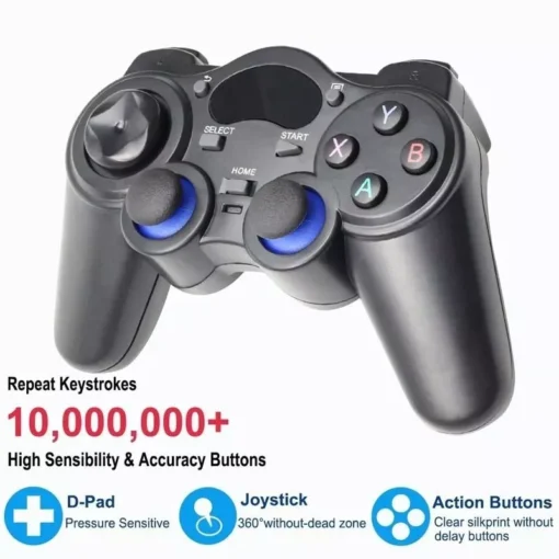 Universal 2.4G Wireless Game Controller Joystick with OTG for Android, PC, PS3 & Smart Devices - Image 3