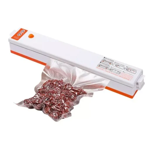 Compact Household Vacuum Sealer with 10 Storage Bags for Fresh Food Preservation - Image 4