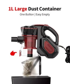 Powerful 18Kpa Suction Stick Vacuum Cleaner