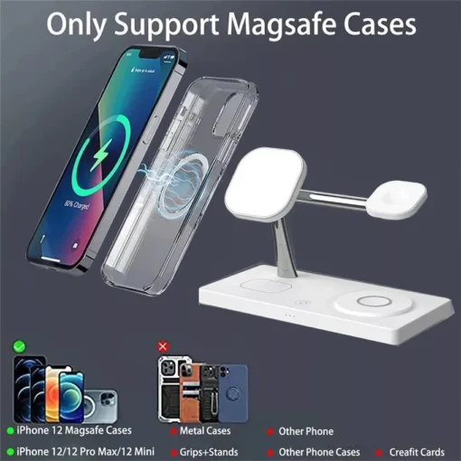3-in-1 Magnetic Wireless Charging Station - Image 3