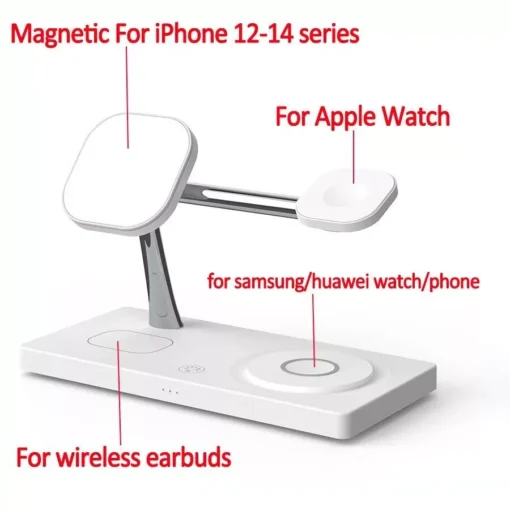 3-in-1 Magnetic Wireless Charging Station - Image 5