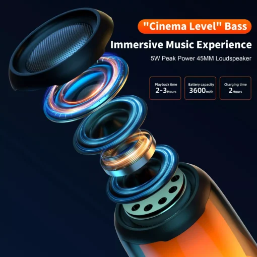 Hi-Res 5W Bluetooth Speaker - Image 3