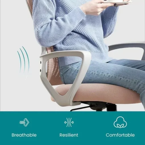 Mid Back Ergonomic Mesh Office Chair - Image 6