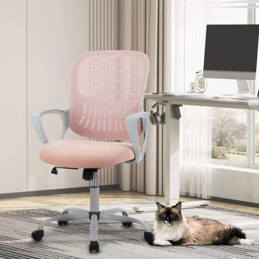 Mid Back Ergonomic Mesh Office Chair - Image 3