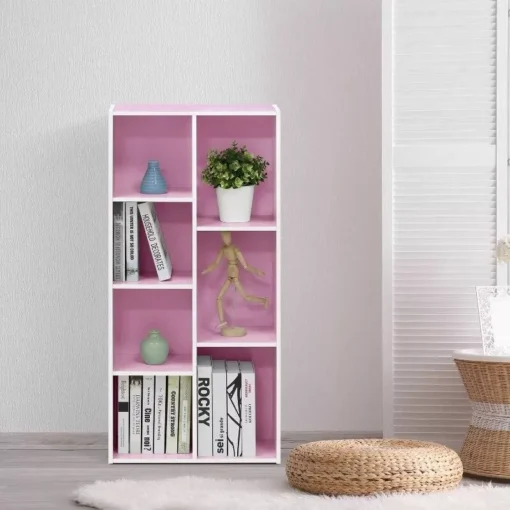 7-Cube Reversible Open Shelf