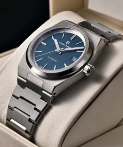 Elite 40MM Automatic Mechanical Watch with Sapphire Crystal & Stainless Steel