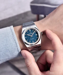 Elite 40MM Automatic Mechanical Watch with Sapphire Crystal & Stainless Steel