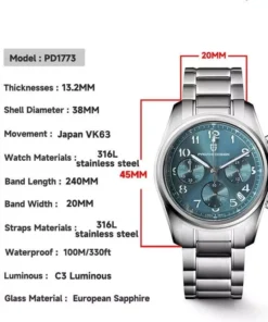 Sports Quartz Chronograph Men’s Watch