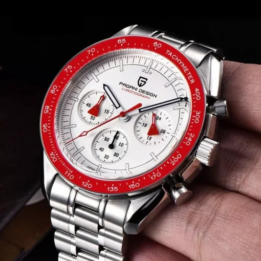 New Moon Men’s Quartz Chronograph Watch - Image 2