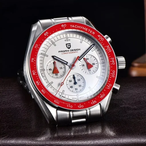 New Moon Men’s Quartz Chronograph Watch - Image 5