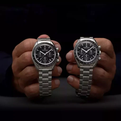 Luxury Sapphire Crystal Quartz Watch - Image 3