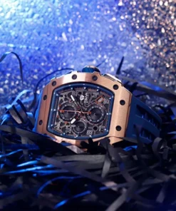 Fashionable Men’s Quartz Watch with Sapphire Crystal & 50M Water Resistance